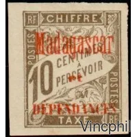 T 1/7 * Timbres des colonies générales surchargés