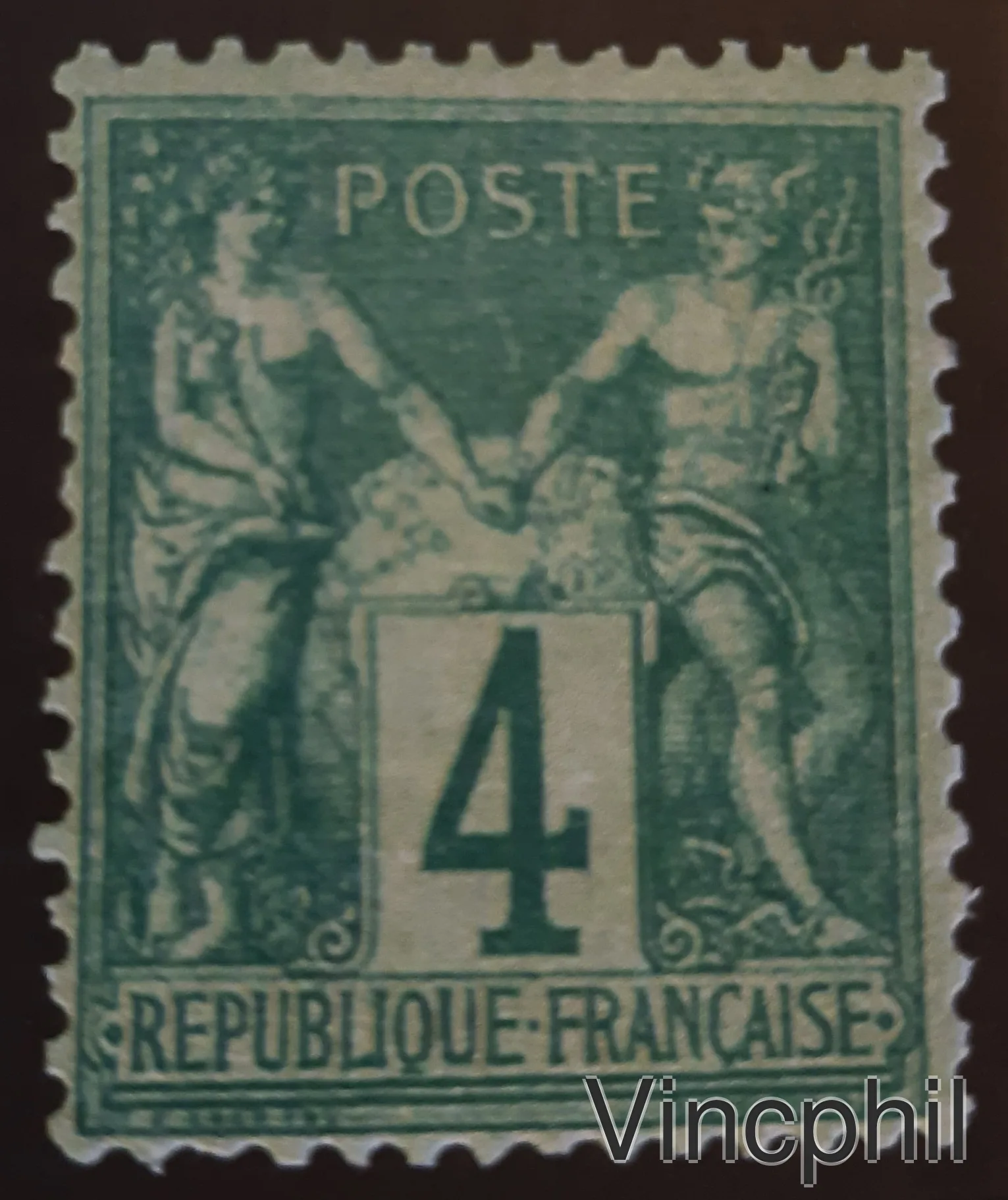 n° 63 B oblitéré