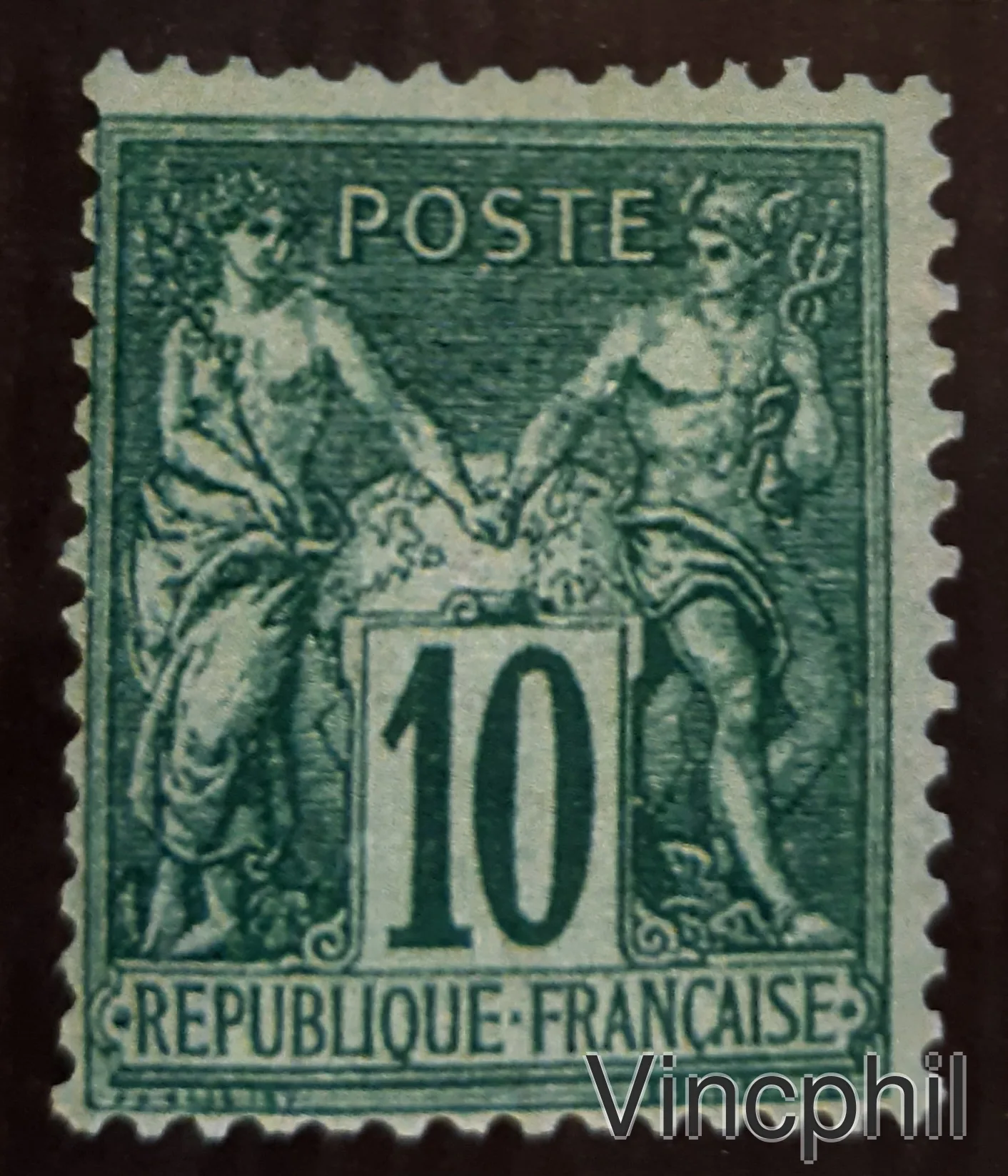 n° 76 TB oblitéré