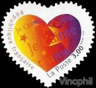 3220/3221 ** Saint Valentin de carnet
