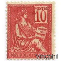 n° 112 ** 10 c Mouchon type 1
