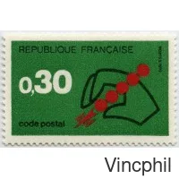 n° 1719/1720 ** Code Postal