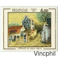 n° 2297 ** Tableau d'Utrillo
