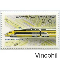 n° 2334 ** TGV Postal