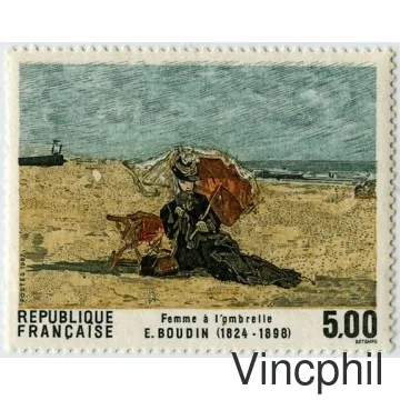 2474 ** Tableau de Eugène Boudin