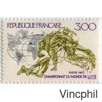2482 ** Championnat du Monde de Lutte