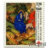 2498 a ** Croix rouge de carnet