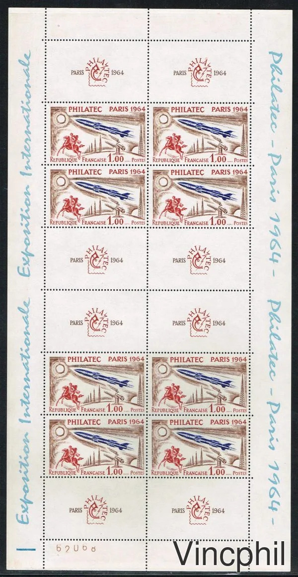 n° 1422 ** Philatec Bloc de 8