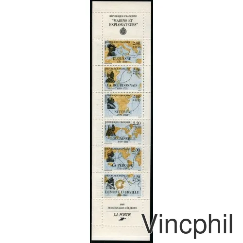 BC 2523 ** Célébrités carnet