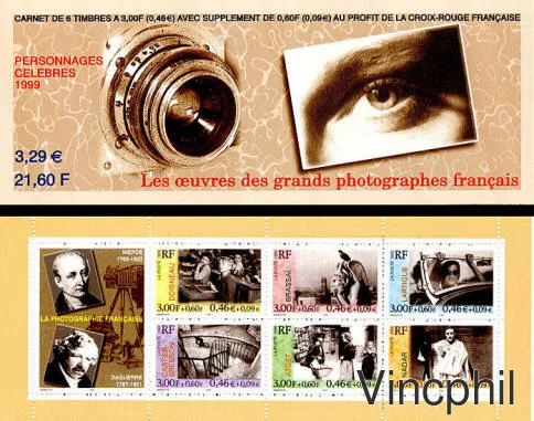 BC 3268 ** Carnet personnages célèbres