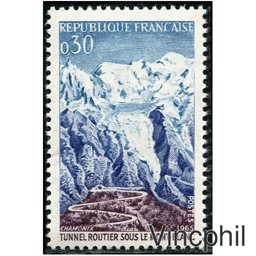n° 1454 ** Tunnel du Mont Blanc
