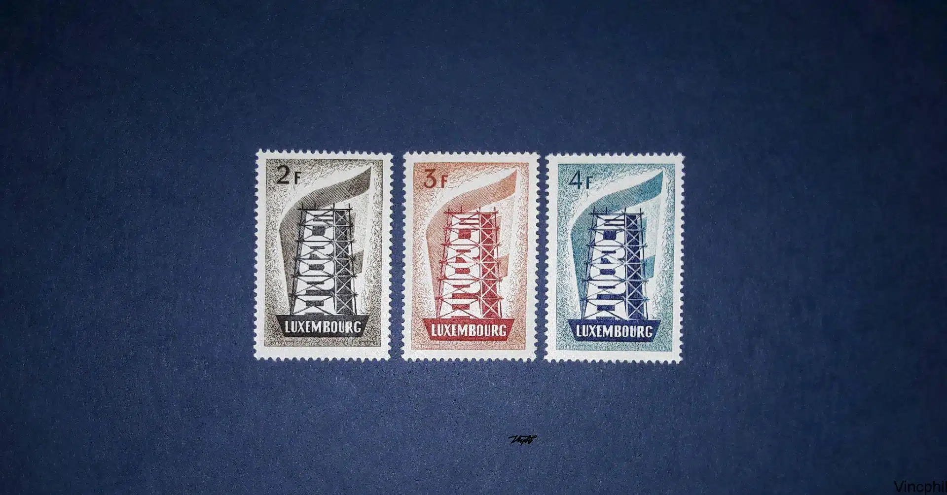 n° 514/516 ** Luxembourg 1956 Europa