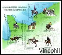 F 4890 ** Jeux Equestres