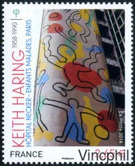 4901 ** Tableau de Keith Haring