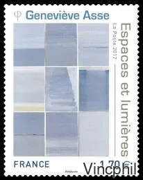 5189 ** Tableau de Geneviève Asse