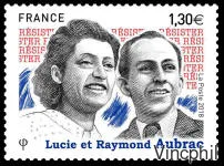 5219 ** Lucie et Raymond Aubrac