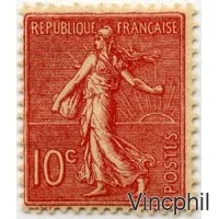 129 ** 10 c Semeuse lignée