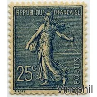 132 ** 25 c Semeuse lignée