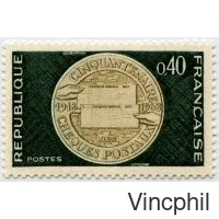 n° 1542 ** Chèques Postaux