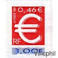 3215 ** Le timbre Euro de carnet