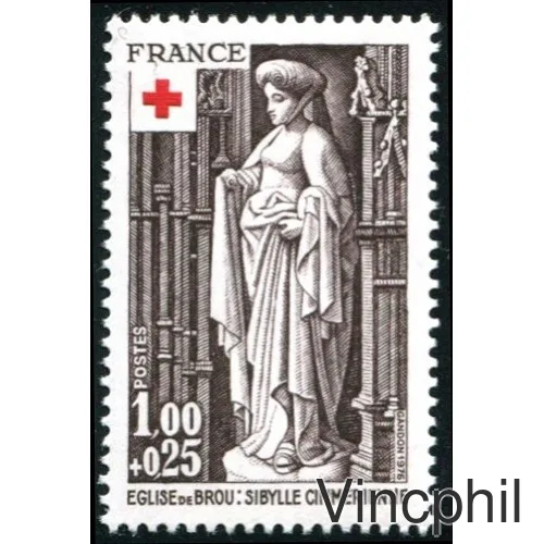 1976 ** n° 2025 Carnet Croix Rouge