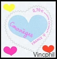 1230/1231 ** Coeur de Courrèges