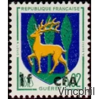 CFA 342/352 A ** Timbres de 1960/1965