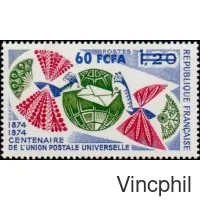 CFA 428 ** Centenaire de l'UPU