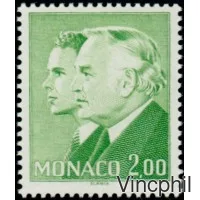 1589/1590 ** Princes Rainier III et Albert