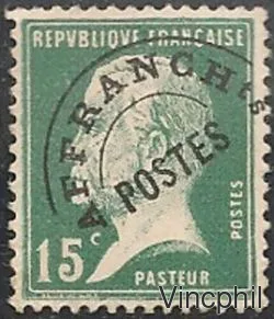 PREO 65 ** 15 c PASTEUR