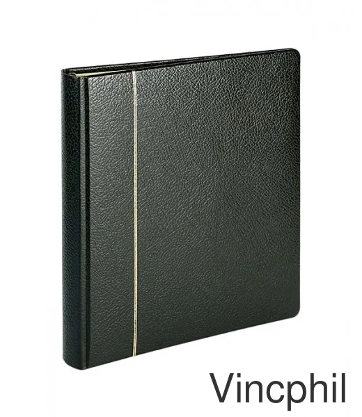 1102L-S Reliure cuir ÉLÉGANT, noir