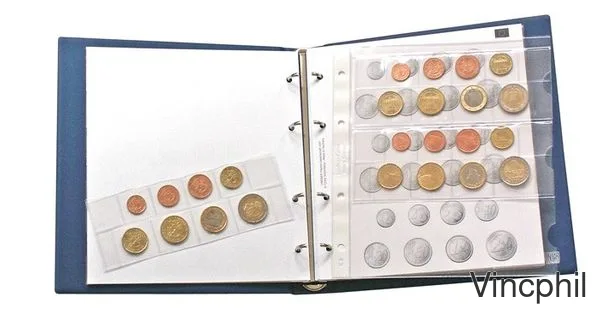 1106ME-B karat-Coin album EURO CLASSIC