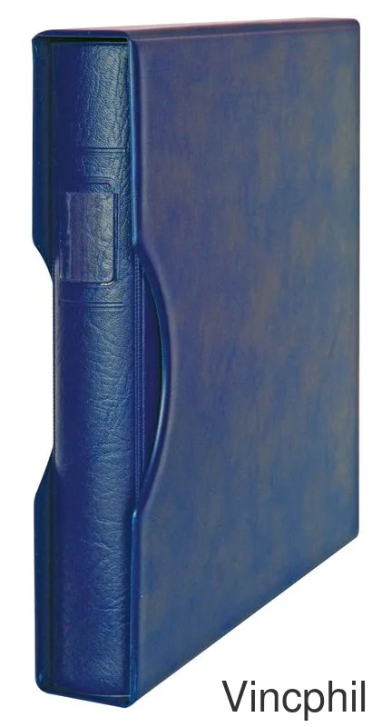 1124-B Ensemble: Reliure REGULAR avec boîtier de protection 814 - bleu