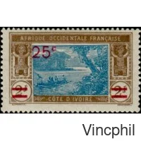 73/80 * Lagune Ebrié avec nouvelles valeurs