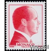 2718 ** Prince Albert II Tirage de 2009 légende Philaposte Catalogué sous le numéro 2562 a