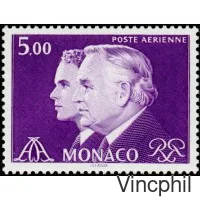 PA 100/103 ** Prince Rainier III et Albert