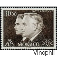 PA 104 ** Princes Rainier III et Albert