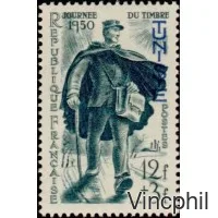 334 * Journée du Timbre 1950