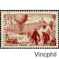 388 * Journée du Timbre 1955