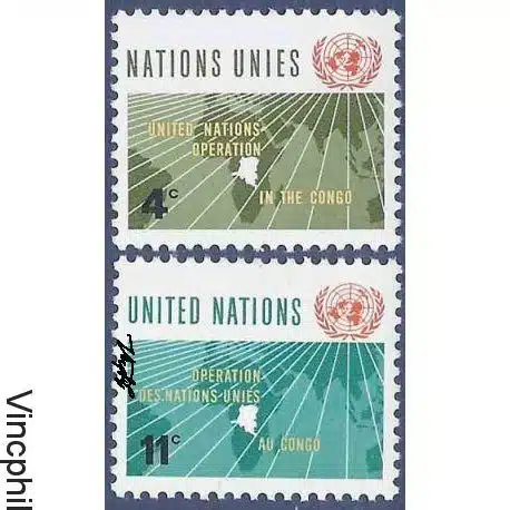 NY 106/107 ** Opération au Congo