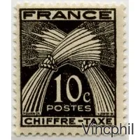 T n° 67/77 * Gerbes Chiffre-taxe