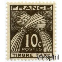 T n° 78/89 ** Gerbes Timbre-taxe