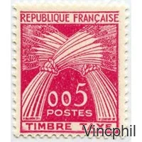T n° 90/94 ** Gerbes Timbre-taxe nouveaux francs