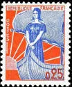 n° 51 ** Marianne à la Nef n° 1234 en roulette de 11