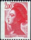 n° 83 ** Liberté n° 2277 en roulette de 11