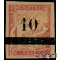 T 3 * Timbre-Taxe des Colonies Générales surchargé