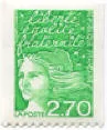 n° 98** Marianne de Luquet n° 3100 en roulette de 11