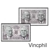 1988 2501 ** Traité de Coopération Franco Allemand Allemagne France