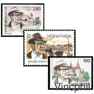 1994 2911 ** Georges Simenon Suisse Belgique France