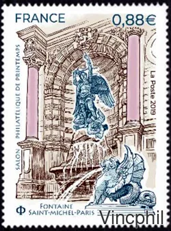 5304 ** Salon Philatélique de Printemps Paris 2019